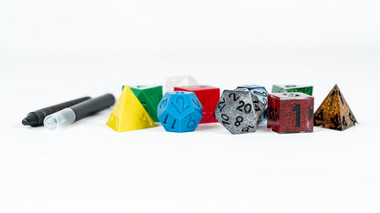 D&D 50th Anniversary Holmes Retro Replica & Modern Inspired Set - Fanroll Dice