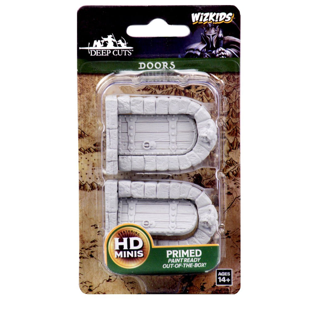 WizKids Unpainted Miniatures - Doors - Deep Cuts