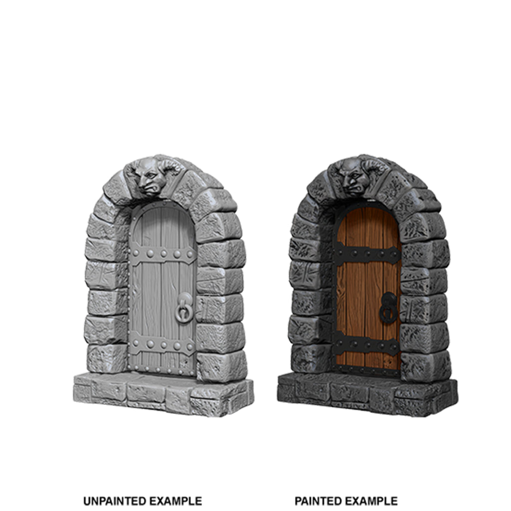 WizKids Unpainted Miniatures - Doors - Deep Cuts