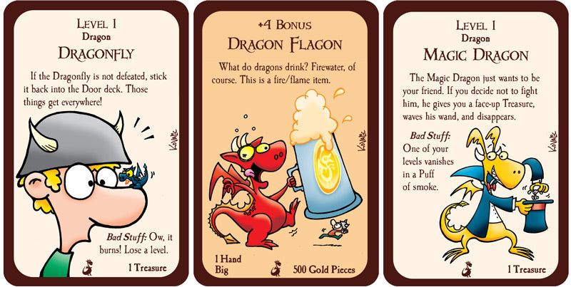 Munchkin - Dragons - Card Game Booster Pack
