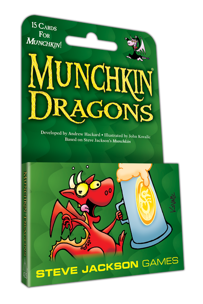 Munchkin - Dragons - Card Game Booster Pack