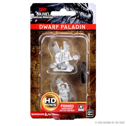 D&D: Nolzur's Marvelous Unpainted Miniatures - Dwarf Paladin - Wave 4