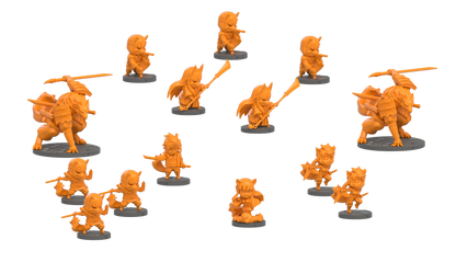 Ninja All-Stars - Clan Kitsune Expansion - PVP Miniatures Game - Ninja Division Games