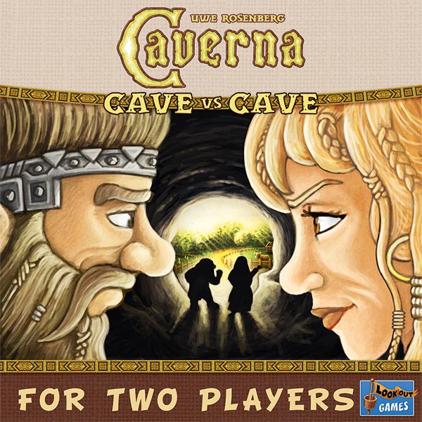 Caverna - CAVE VS CAVE - 2 Player Boardgame -  Mayfair Games / Lookout Games