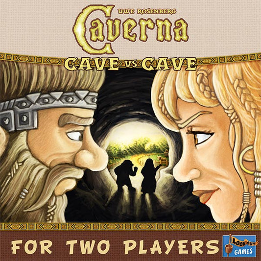 Caverna - CAVE VS CAVE - 2 Player Boardgame -  Mayfair Games / Lookout Games