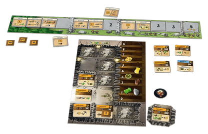 Caverna - CAVE VS CAVE - 2 Player Boardgame -  Mayfair Games / Lookout Games