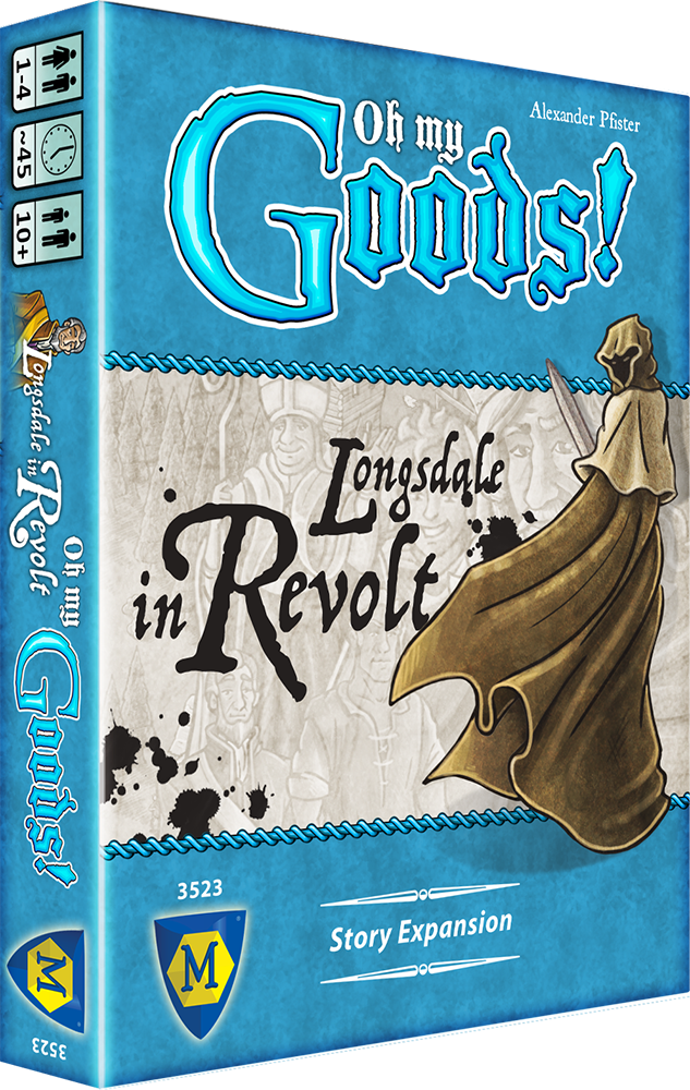 Oh My Goods! - Lonsdale in Revolt - Card Game Expansion - Mayfair Games