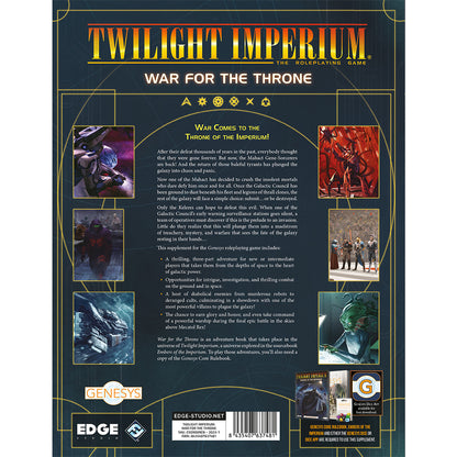 Twilight Imperium - The Roleplaying Game - The War For the Throne - Fantasy Flight