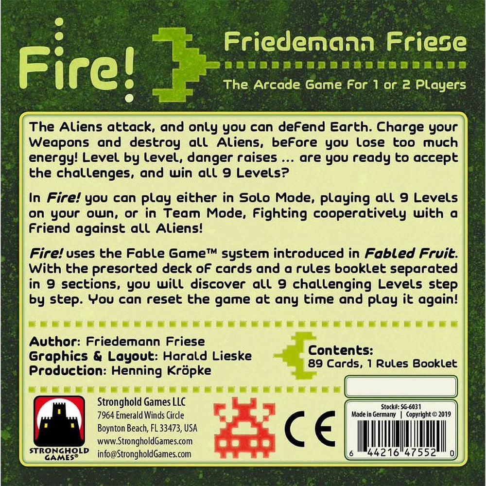 Fire! A Friedmann Friese Game - Stronghold Games