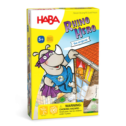 Rhino Hero - A Heroic Stacking Game - HABA Games