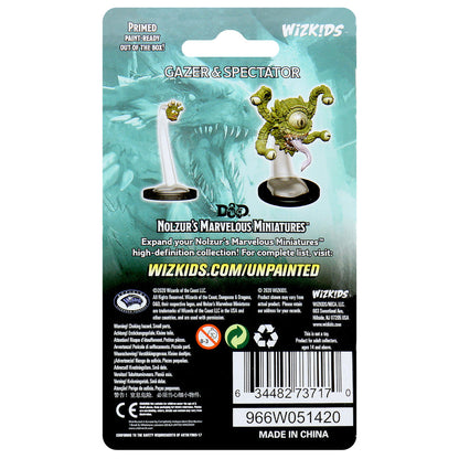 D&D: Nolzur's Marvelous Unpainted Miniatures - Gazer & Spectator W9