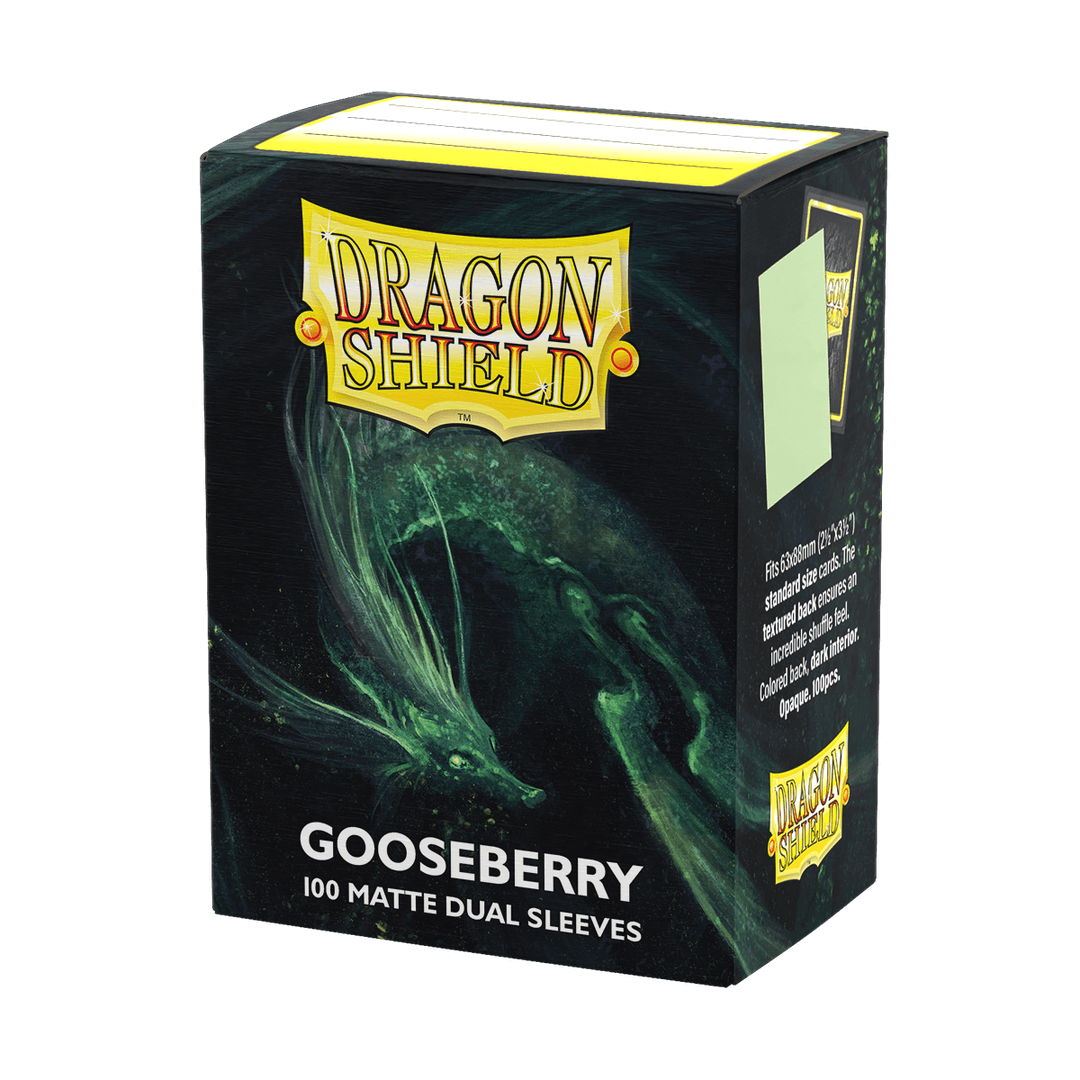 Dragon Shield Card Sleeves - 100 Count - Matte: Pastel Dual Gooseberry