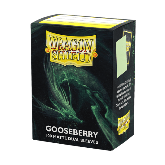 Dragon Shield Card Sleeves - 100 Count - Matte: Pastel Dual Gooseberry