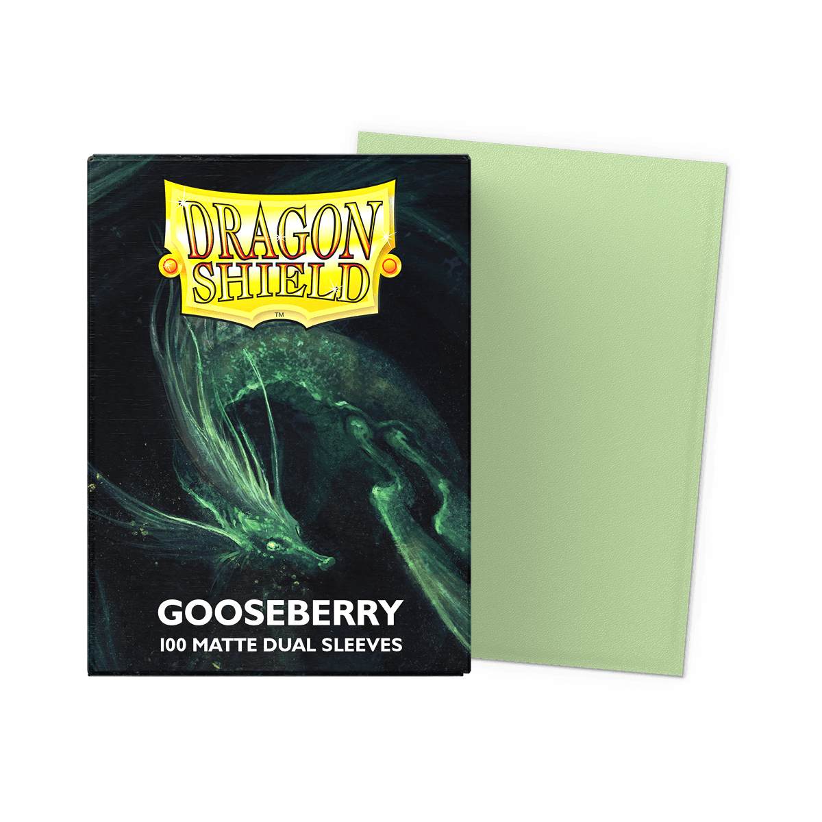 Dragon Shield Card Sleeves - 100 Count - Matte: Pastel Dual Gooseberry