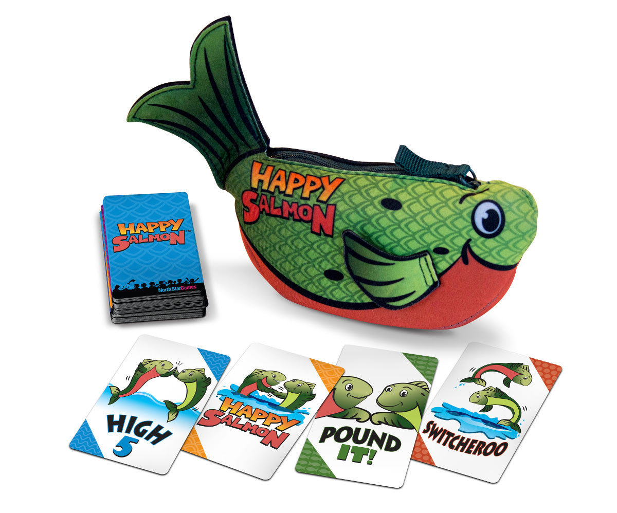 Happy Salmon - Fast and Fun Card Game - North Star Games