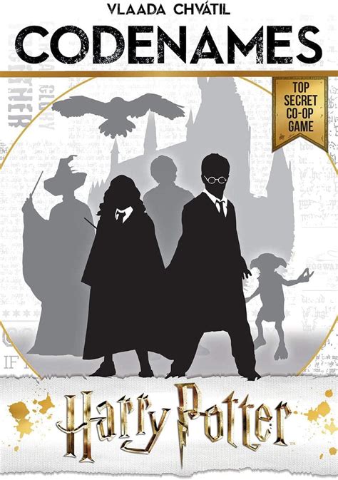 Codenames Harry Potter - A Magical Top Secret Word Game - Czech Game Editions