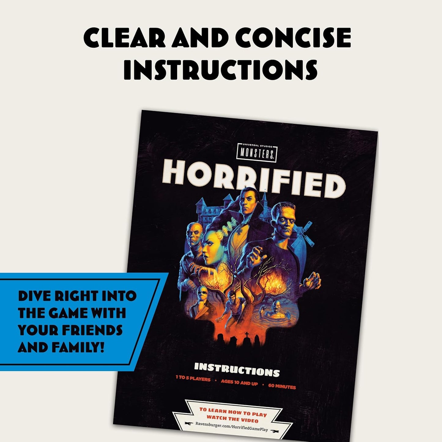 Horrified - Universal Monsters - Ravensburger Games
