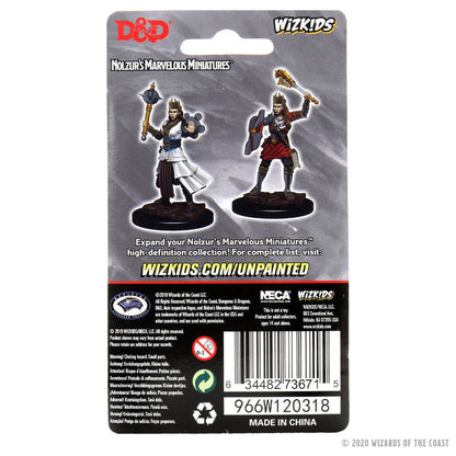D&D: Nolzur's Marvelous Unpainted Miniatures - Female Human Cleric W8