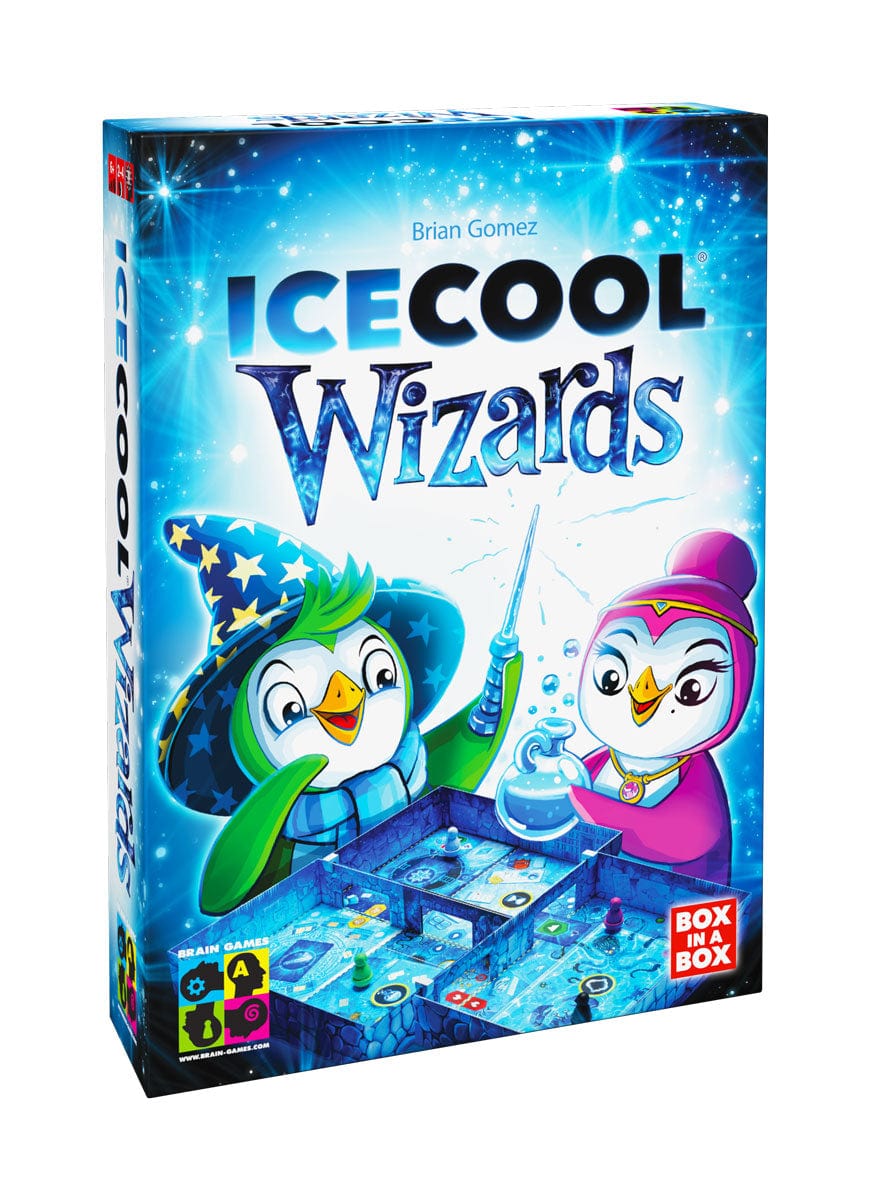 Ice Cool Wizards - A Magical Flickin' Fun Board Game - Brain Games Publishing