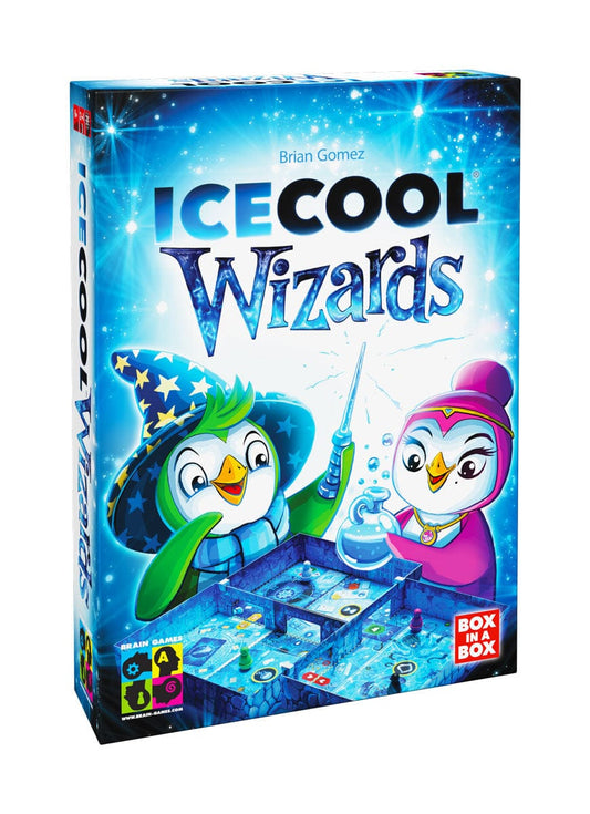 Ice Cool Wizards - A Magical Flickin' Fun Board Game - Brain Games Publishing