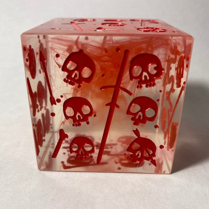 Massive Gelatinous Cube - 2" Mini/Die In One - Various - Severed Books and Toys