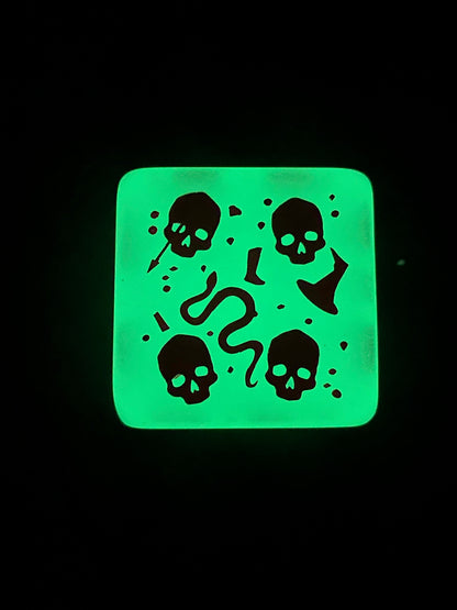 Massive Gelatinous Cube - 2" Mini/Die In One - Various - Severed Books and Toys