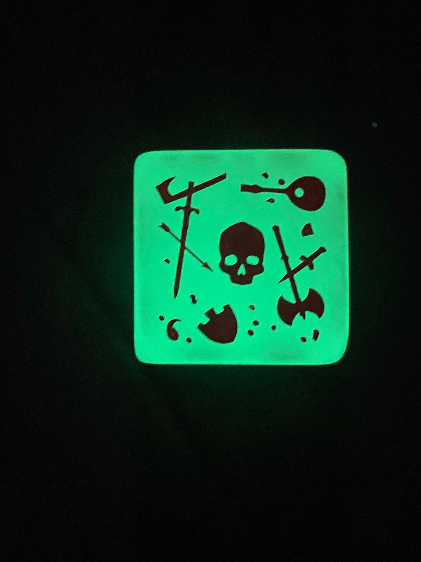 Massive Gelatinous Cube - 2" Mini/Die In One - Various - Severed Books and Toys