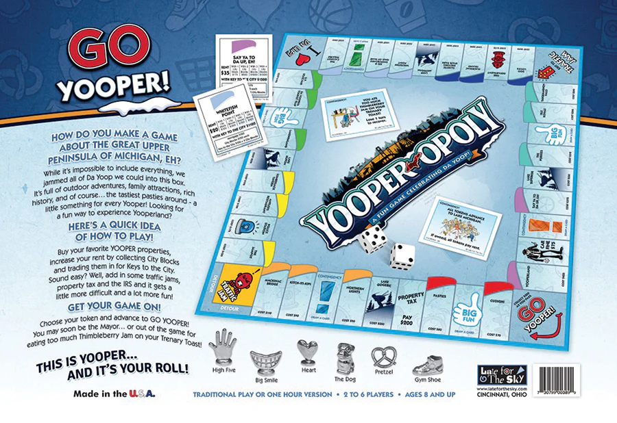 Yooper-Opoly - Doncha Know It? - Late for the Sky Games