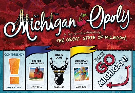 Michigan-Opoly - Move around the Mitten! - Late for the Sky Games