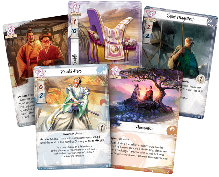 Legend of the Five Rings LCG: For Honor and Glory Dynasty Pack