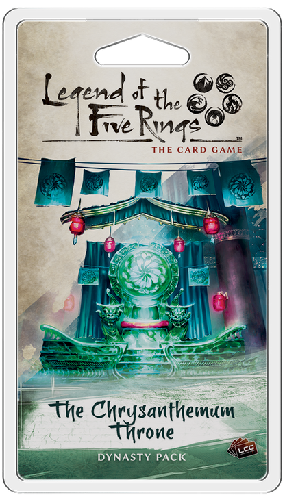 Legend of the Five Rings LCG: The Chrysanthemum Throne Dynasty Pack