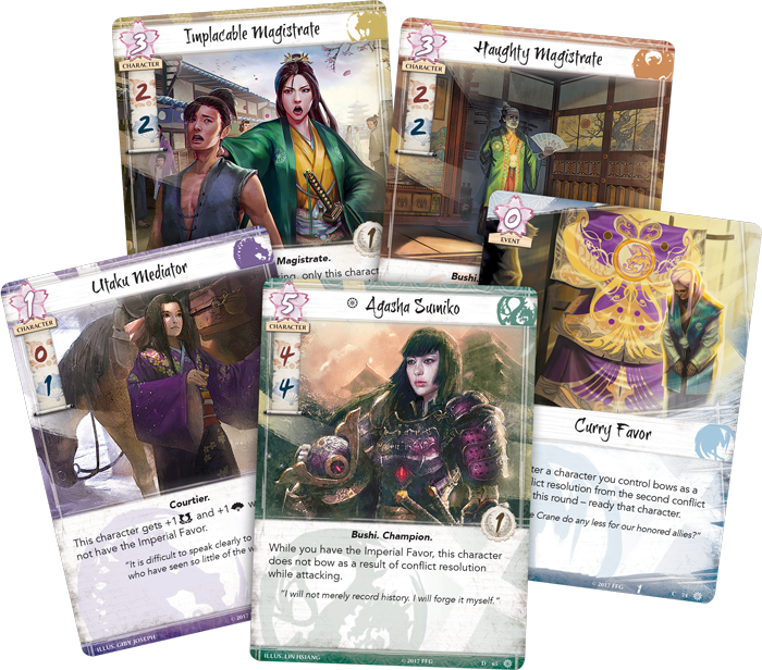 Legend of the Five Rings LCG: The Chrysanthemum Throne Dynasty Pack