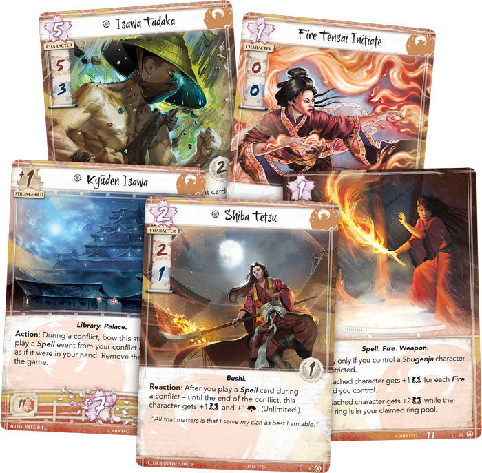 Legend of the Five Rings LCG - Disciples of the Void - Phoenix Clan Pack