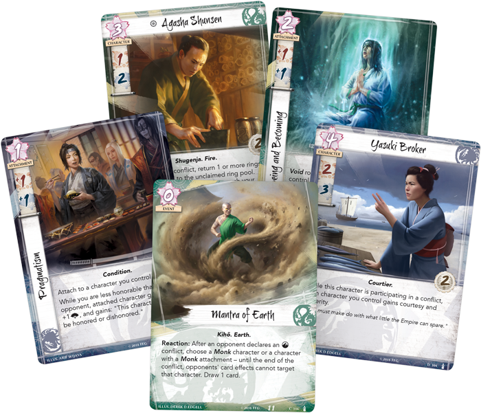 Legend of the Five Rings LCG: Elements Unbound Dynasty Pack