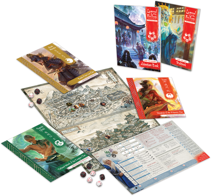 Legend of the Five Rings Roleplaying Game - Beginner Game Kit - Fantasy Flight