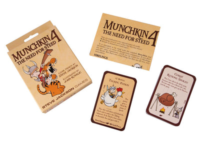 Munchkin 4 - The Need for Steed Card Game Expansion