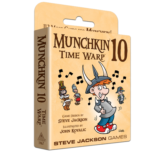 Munchkin 10 - Time Warp - Card Game Expansion - Steve Jackson Games