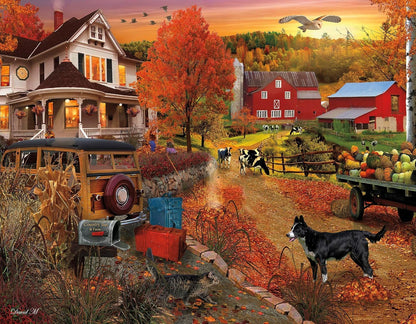 4 x 500 pc Jigsaw Puzzles - David Maclean + Poster