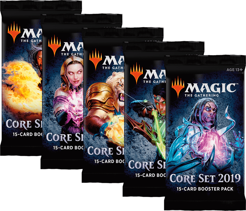 Magic the Gathering - Core Set 2019 - Booster Packs - Wizard of the Coast