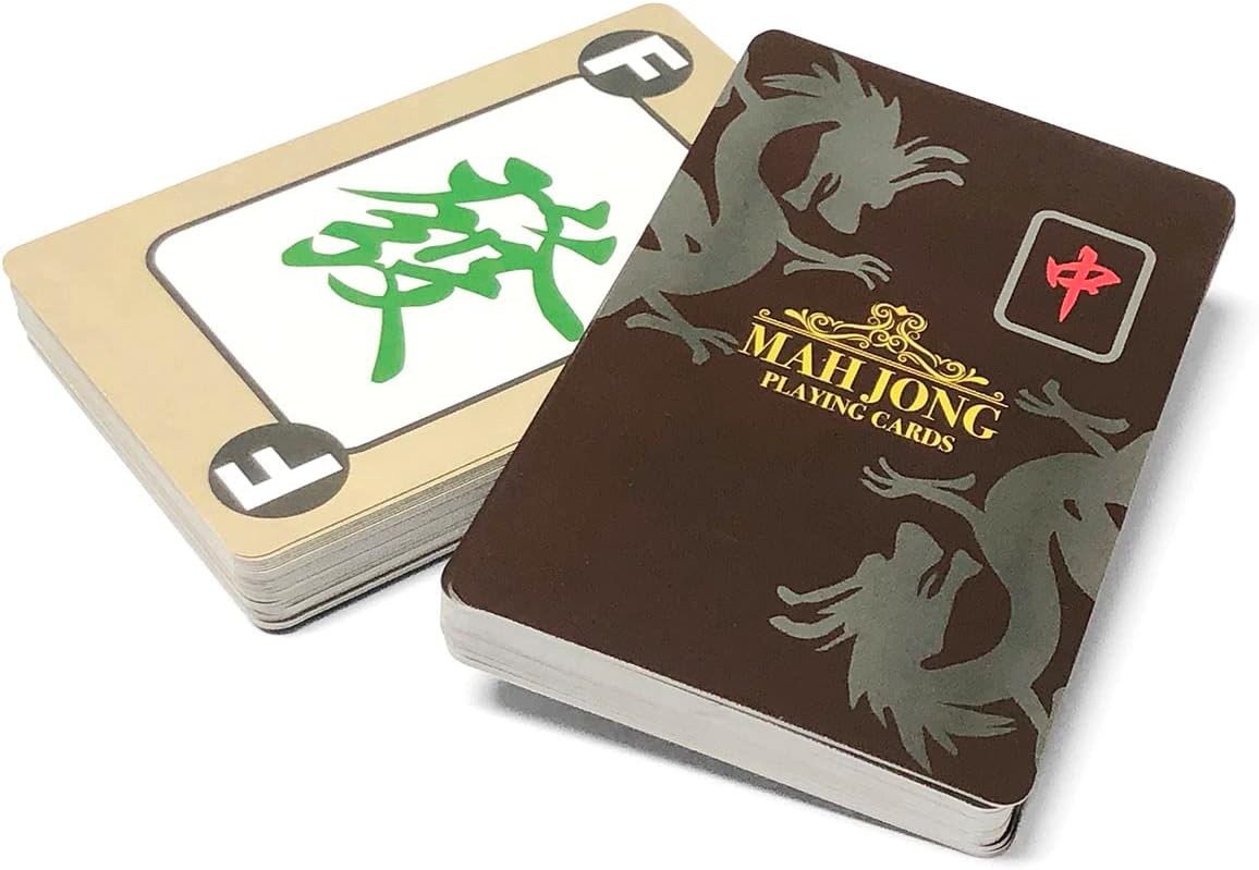 New Entertainment's Mahjong Playing Cards - Intex Games