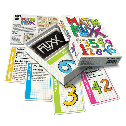 Looney Labs -  Math Fluxx -  The Numerical Card Game - LOO077