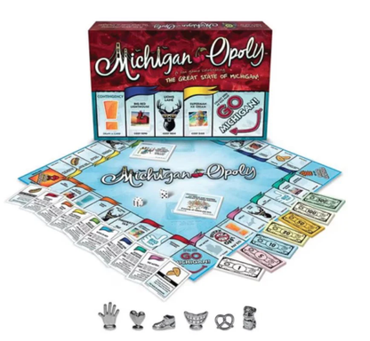 Michigan-Opoly - Move around the Mitten! - Late for the Sky Games
