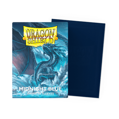 Dragon Shield Card Sleeves - 100 Count - Matte: Midnight Blue
