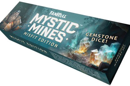Mystic Mines Misfit Gemstone 7 Polyhedral Dice Set - Fanroll Dice