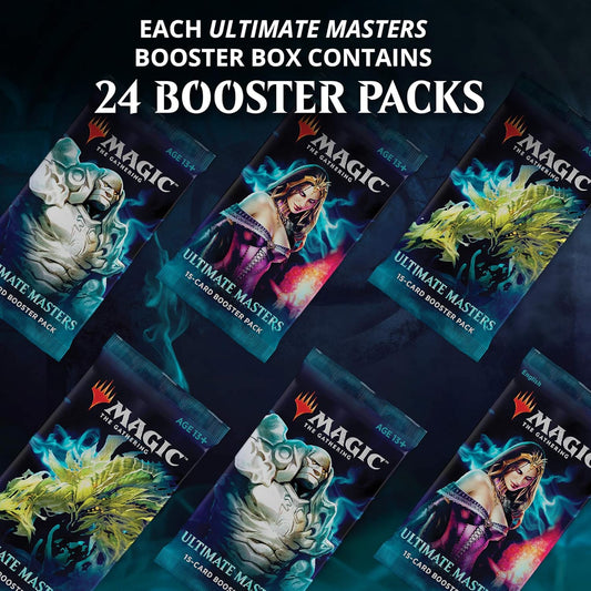 Magic the Gathering - Ultimate Masters Draft Booster Box with box Topper - Wizards of the Coast