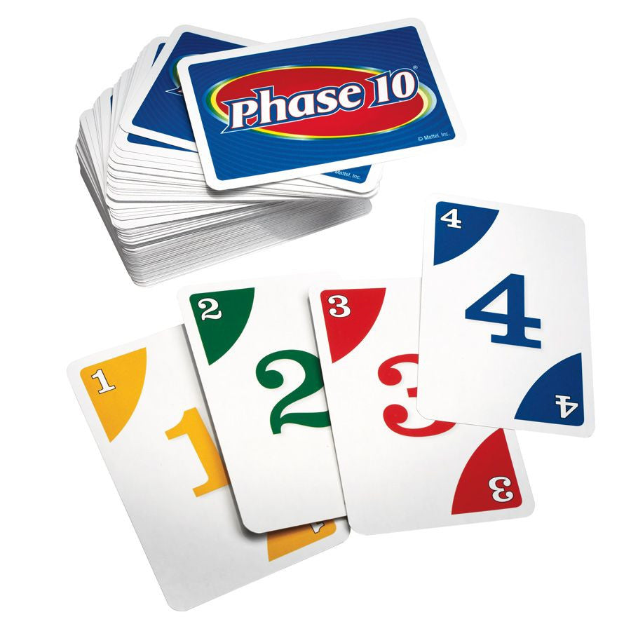 Phase 10! A Classic Rummy Game with a Twist! - Mattel
