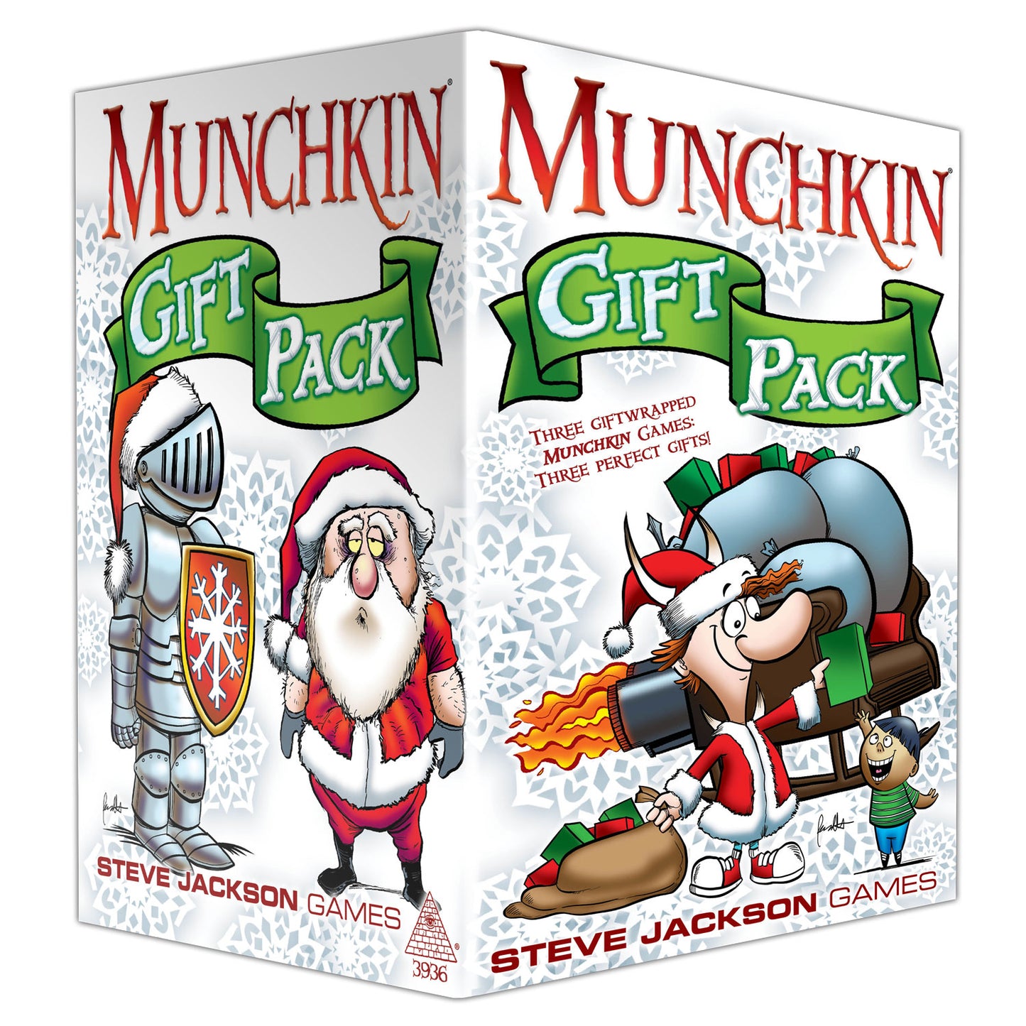 Munchkin - Holiday Gift Pack - 3 Card Game Expansions in One Box! - Steve Jackson Games
