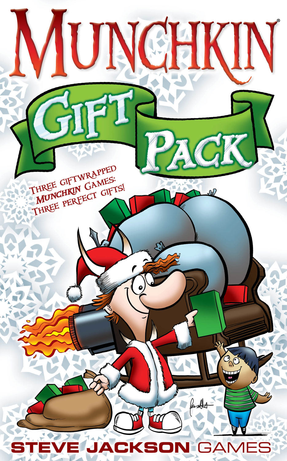 Munchkin - Holiday Gift Pack - 3 Card Game Expansions in One Box! - Steve Jackson Games