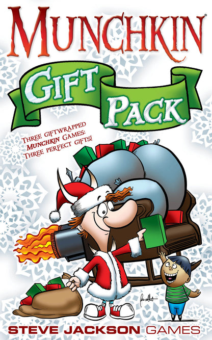 Munchkin - Holiday Gift Pack - 3 Card Game Expansions in One Box! - Steve Jackson Games