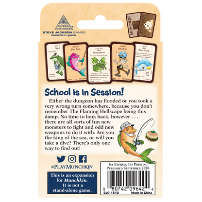 Munchkin Something Fishy Card Game Expansion